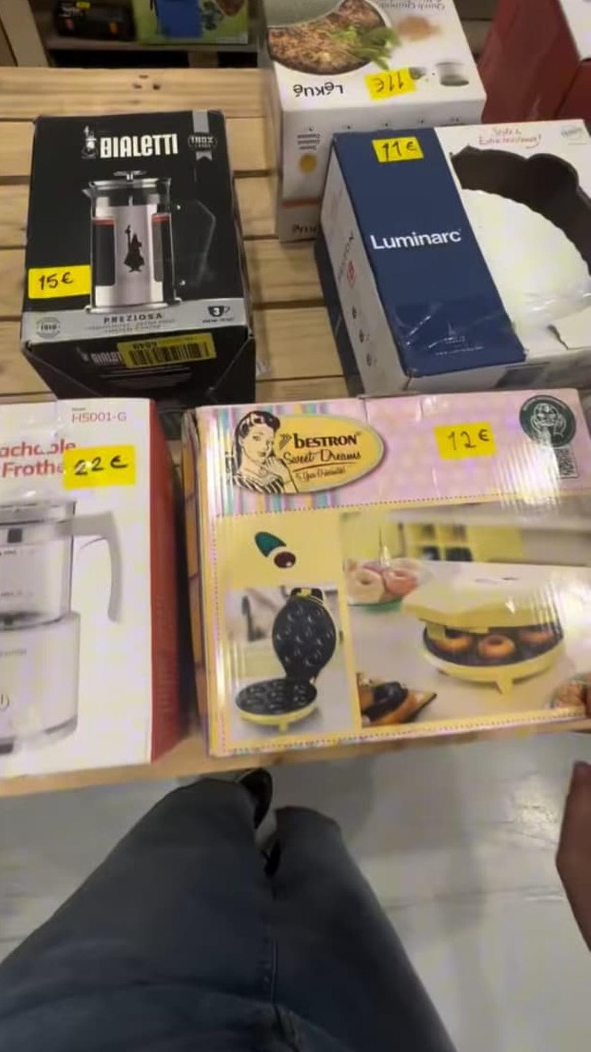 Al proceder de liquidaciones, las ofertas son muy por debajo de los precios habituales