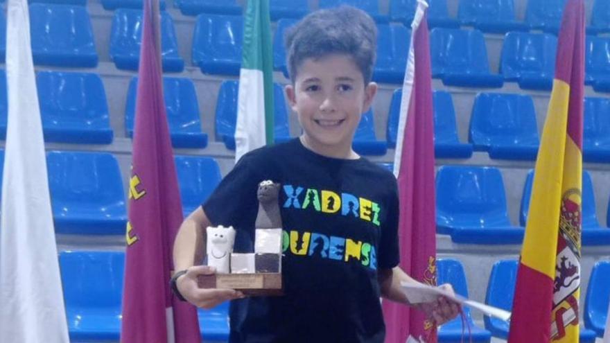 El joven ajedrecista Daniel Manrique acumula trofeos