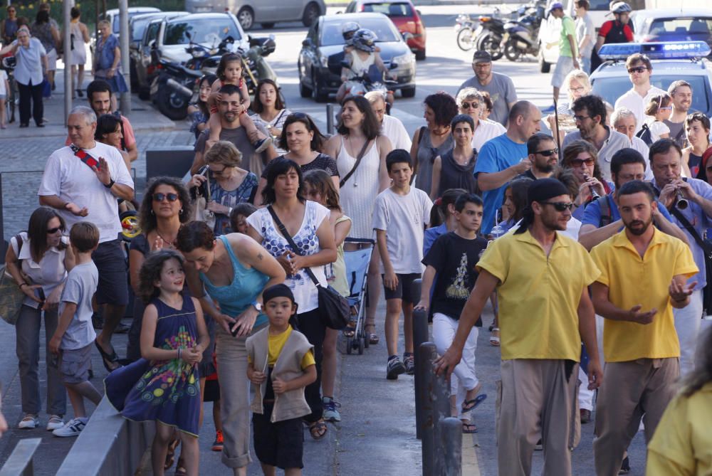 Flama del Canigó a Girona