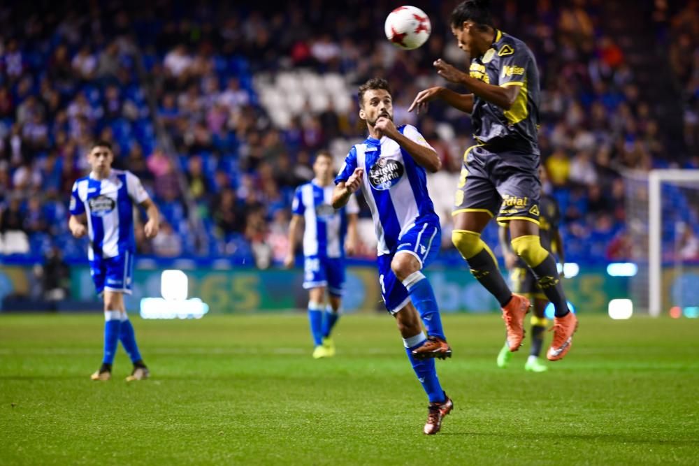 El Dépor cae goleado ante Las Palmas