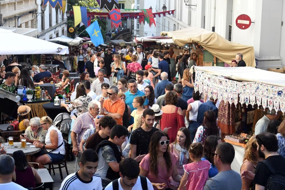 Último día de la Feria Medieval de A Coruña