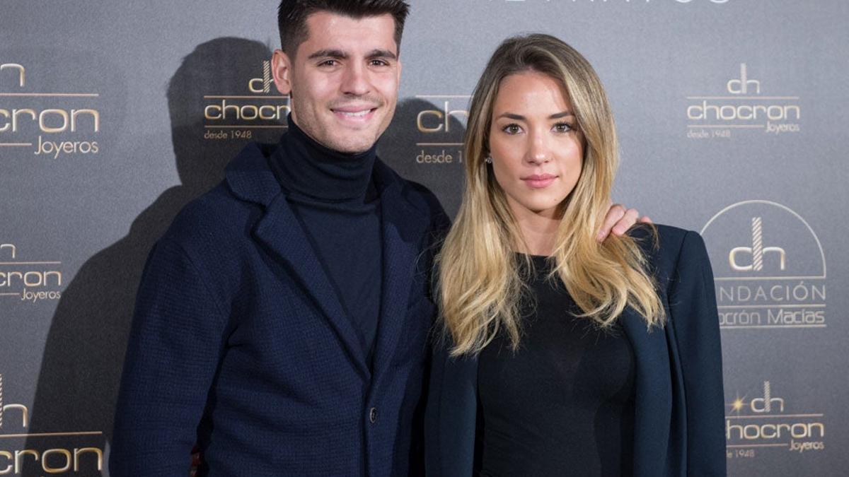 Álvaro Morata y Alice Campello anuncian su embarazo