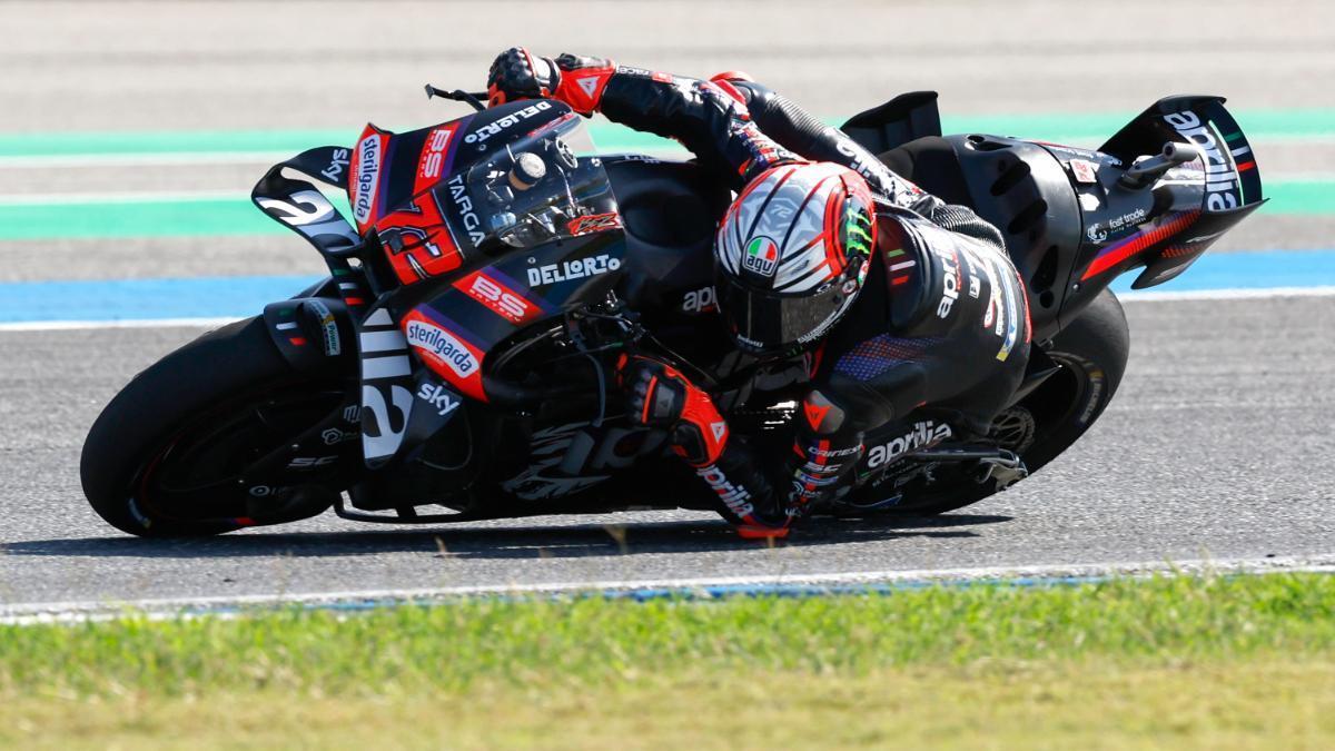 Marco Bezzecchi durante el Gran Premio de Tailandia de 2026