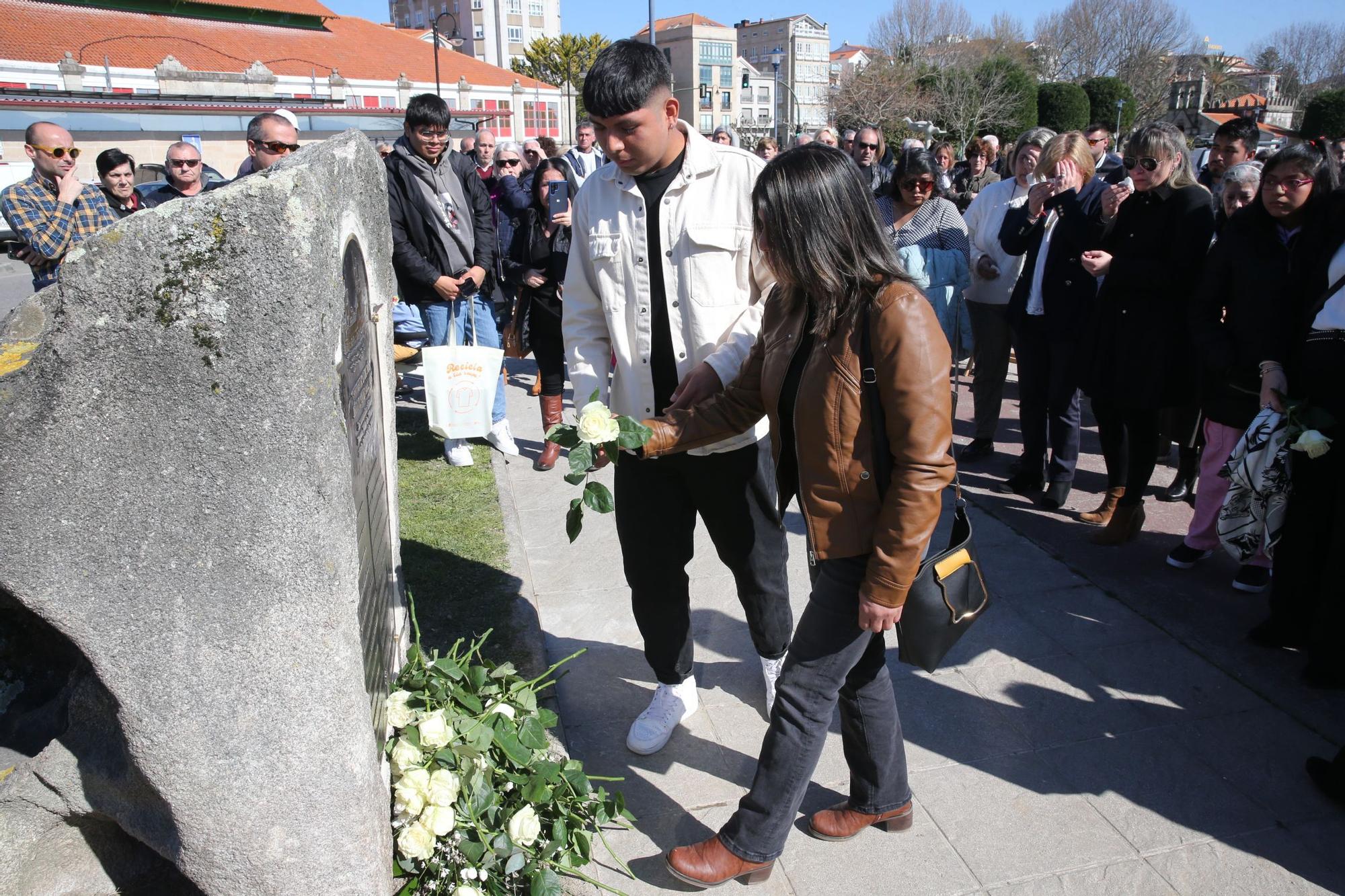 Cangas recuerda para la eternidad a los 21 del 'Pitanxo'