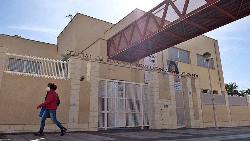 Las aulas de Infantil del centro Carmelitas de Elda.  | ÁXEL ÁLVAREZ