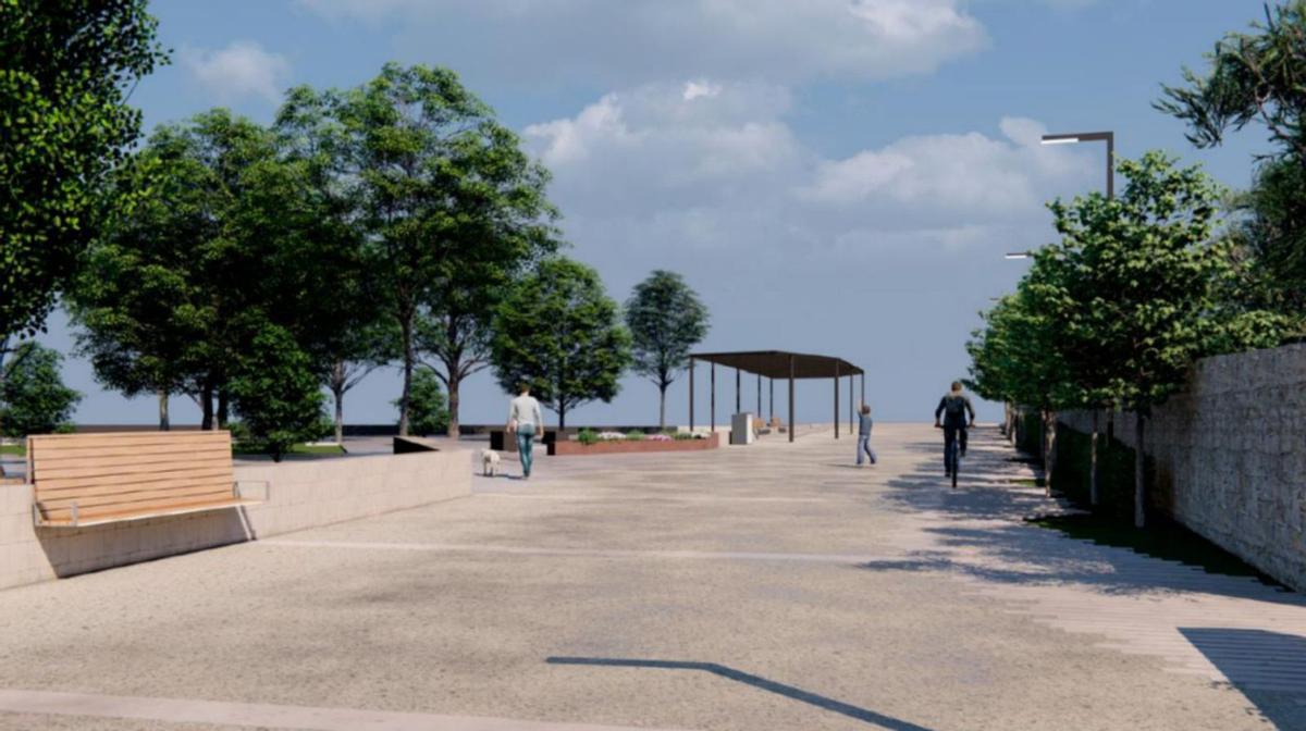 A Guarda prepara la peatonalización de la calle Rosalía