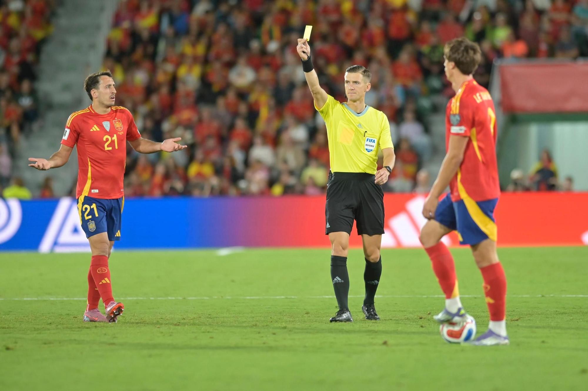 España - Georgia, en imágenes