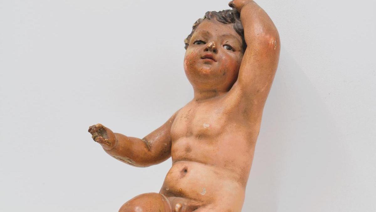 Escultura inédita de Francisco Salzillo.
