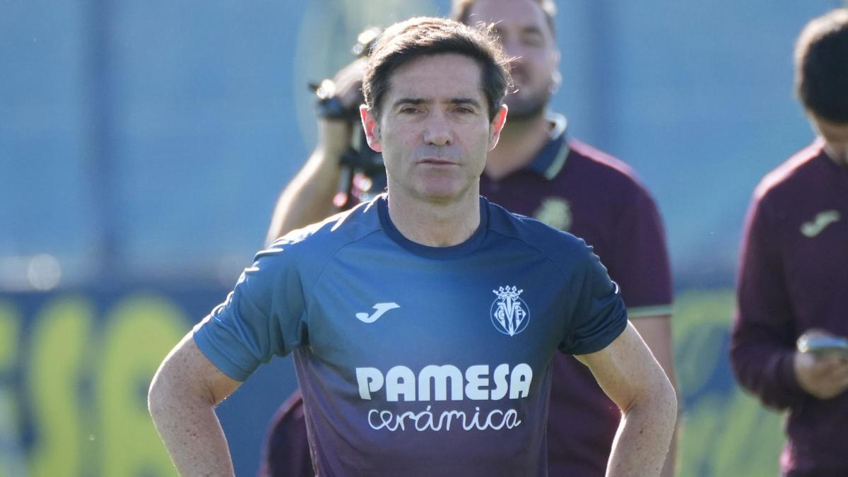 Marcelino García Toral, entrenador del Villarreal CF.