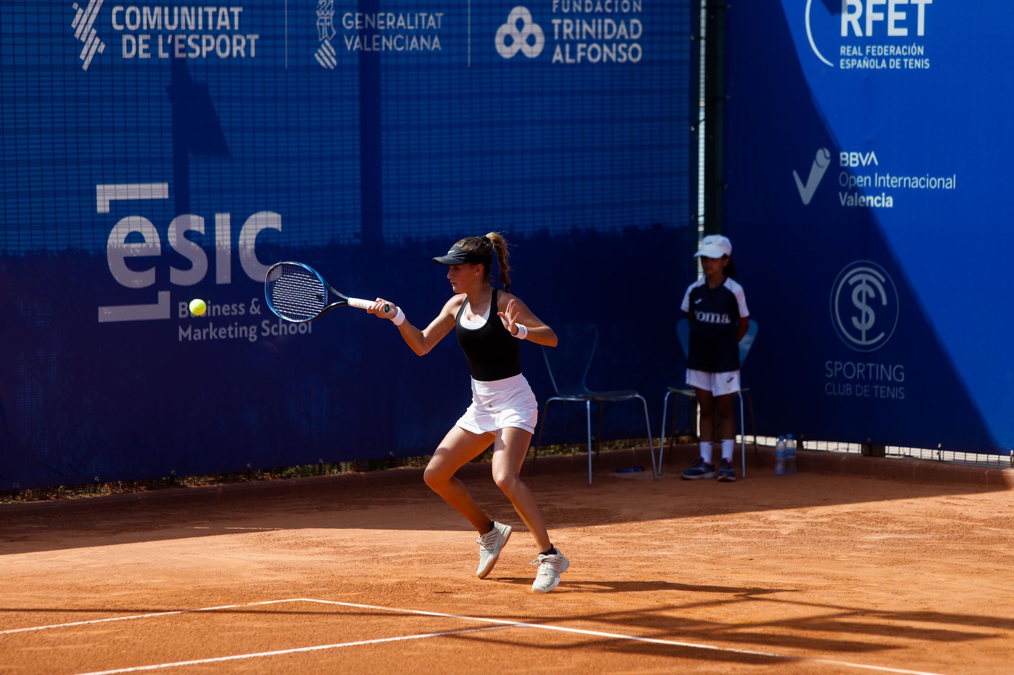 Primer partido del WTA BBVA Open Internacional de València