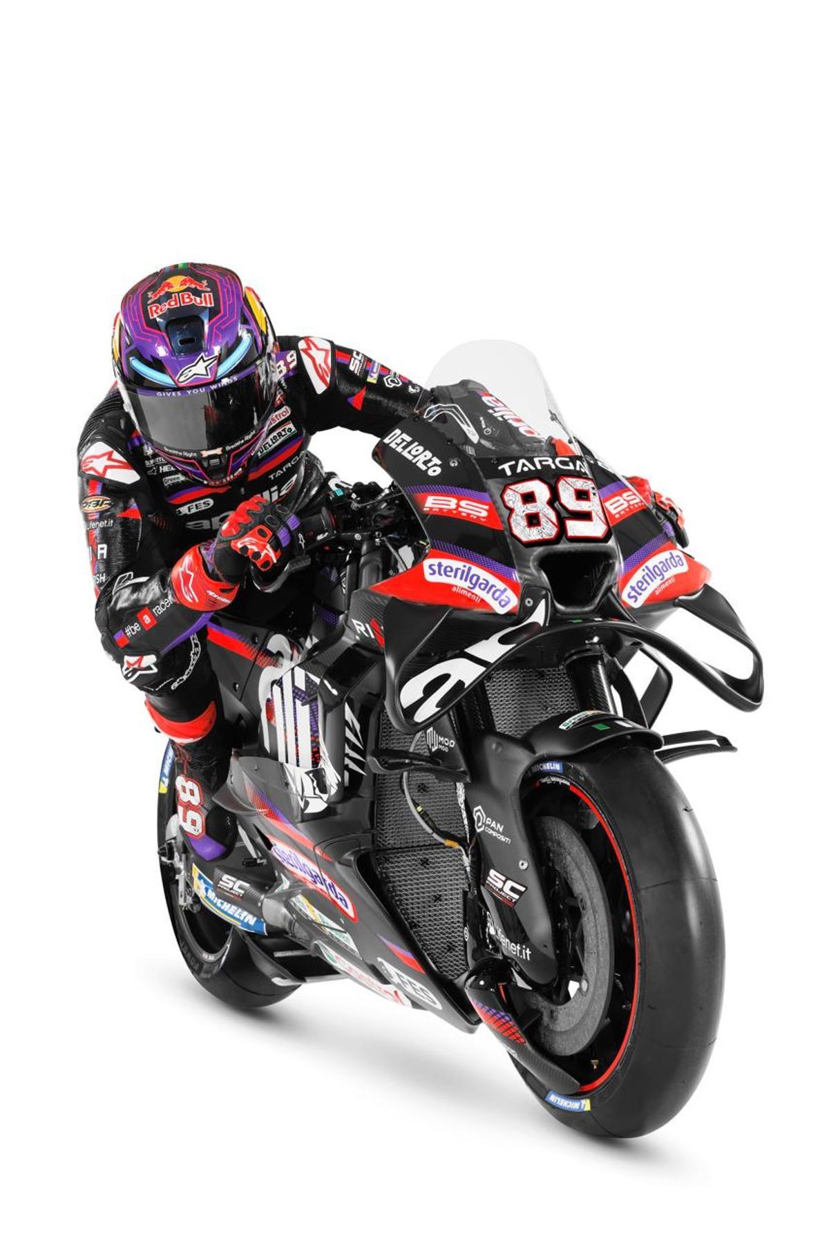 La nueva Aprilia de Jorge Martín