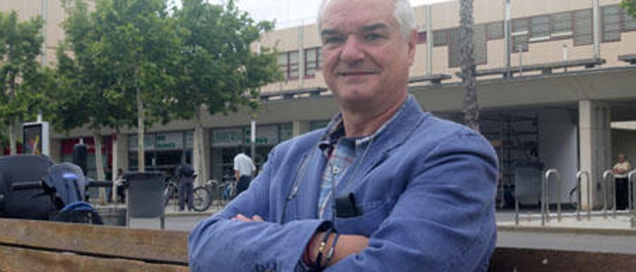 Mariano Bolant, en la sede del Colegio Territorial de Arquitectos que acaba de cumplir su 50 aniversario.