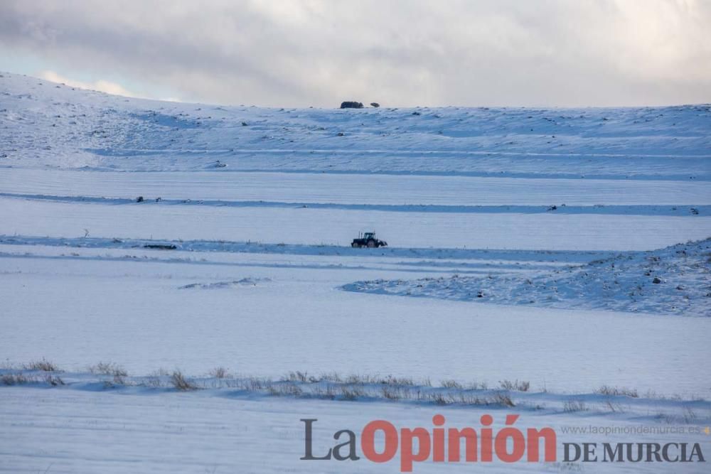 La nieve sigue siendo protagonista en el Noroeste