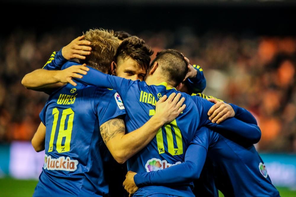 Copa del Rey | El Valencia - Celta, en fotos