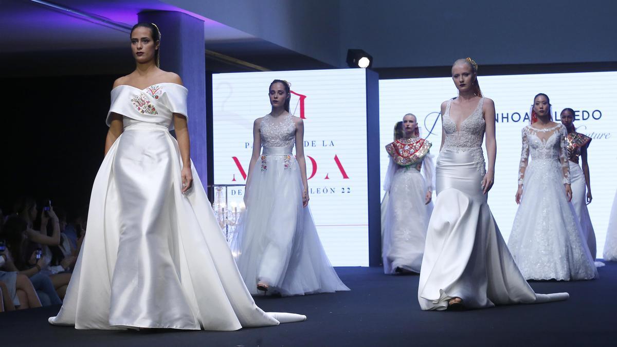 Novia carbajalina: los vestidos que conquistan la pasarela