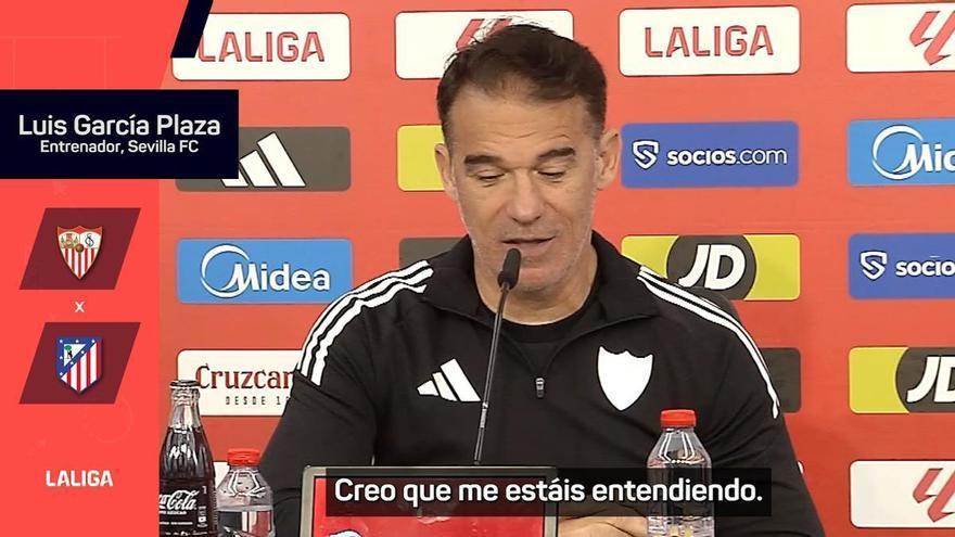 Luis García Plaza: "El Sevilla es un grande de España y de Europa"