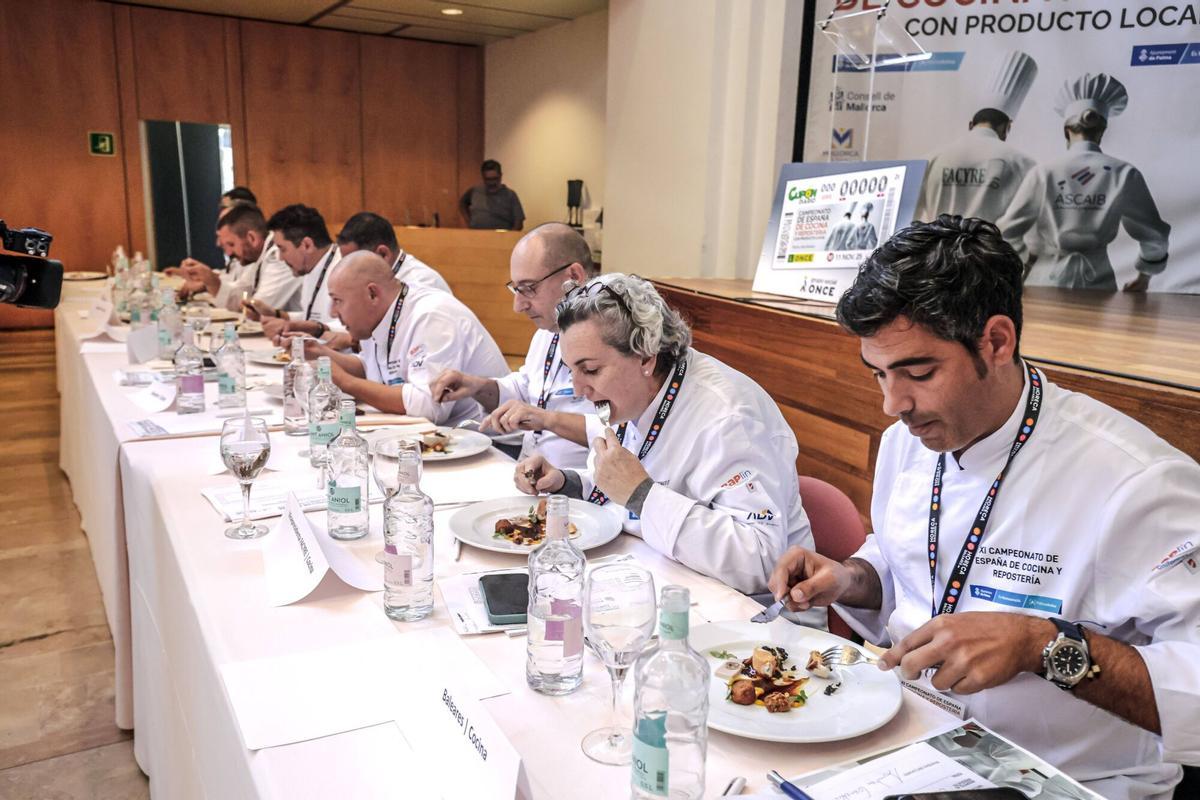 CAMPEONATO COCINA CON PRODUCTO LOCAL | Estos son los ganadores del  Campeonato de España de Cocina y Repostería celebrado en la UIB