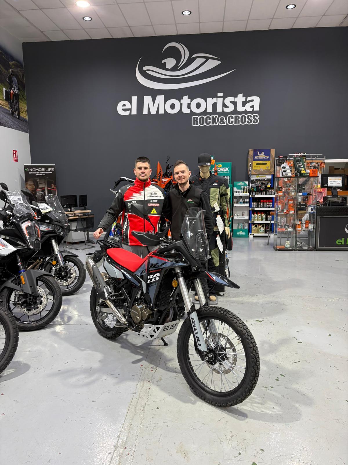 Antonio Calvo en El Motorista.