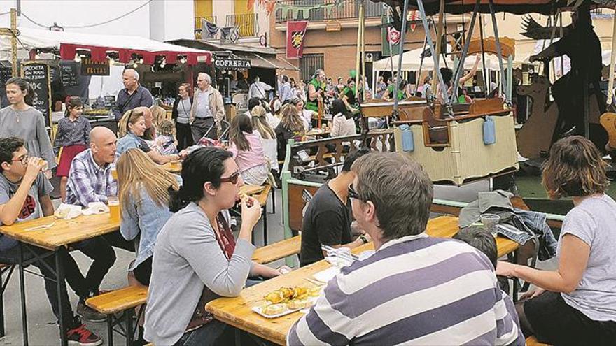 Más de 80 actos completan la Feria Medieval de Mascarell