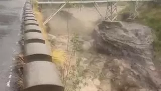 Borrasca Francis: muchas lluvias, escorrentías en los barrancos y sin incidencias graves en La Palma