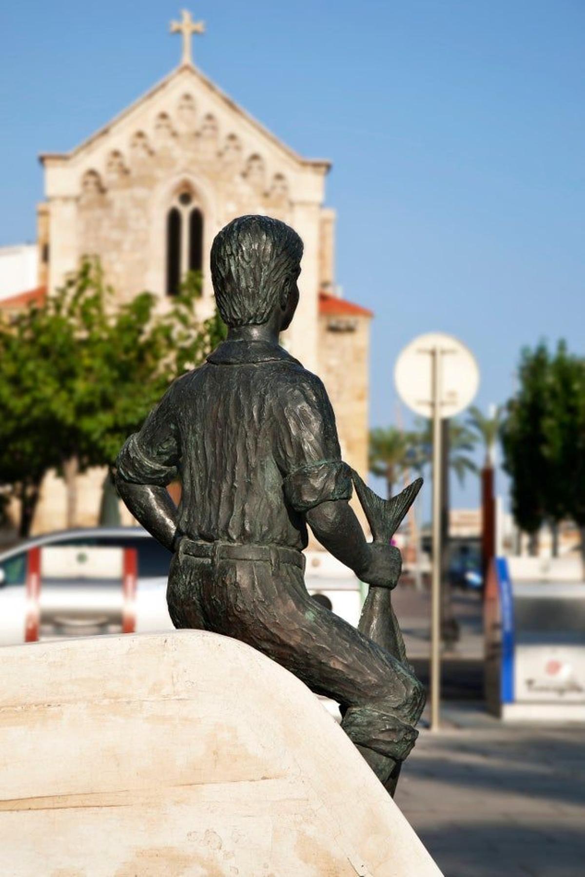 Estatua de la ciudad de Tarragona
