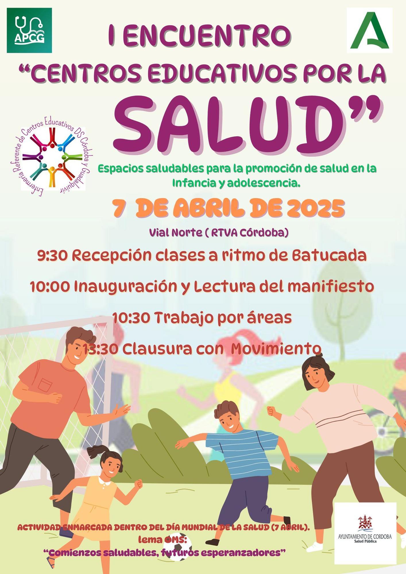 Cartel anunciador de la jornada.
