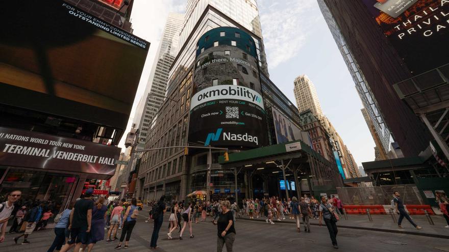 Mallorca se cuela en Times Square en Nueva York de la mano de OK Mobility