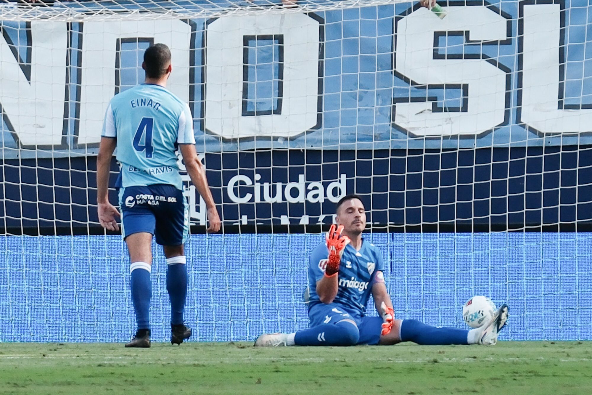 Imágenes del Málaga - Cadiz de LaLiga Hypermotion en La Rosaleda
