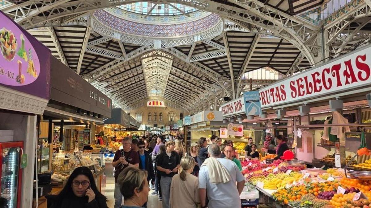 Imagen de archivo del Mercado Central de València