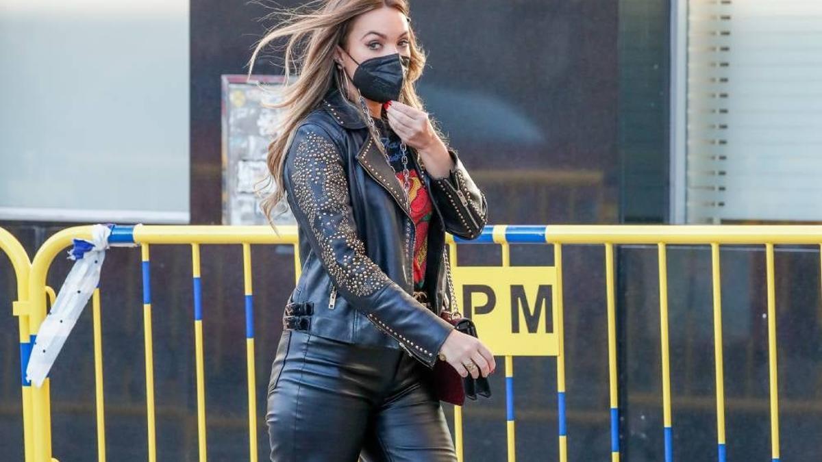 Marta Riesco por las calles de Madrid