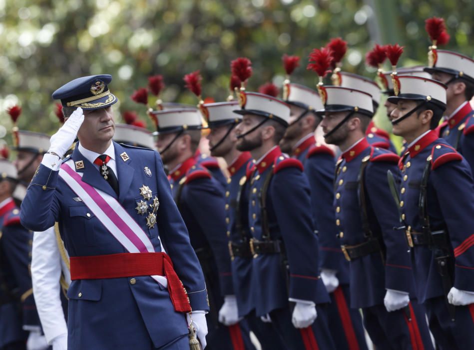 Desfile militar en el Día de las Fuerzas Armadas Faro de Vigo