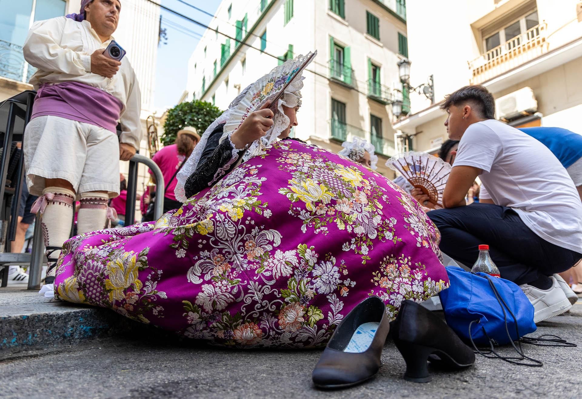 El cansancio empieza a hacerse notar entre los festeros