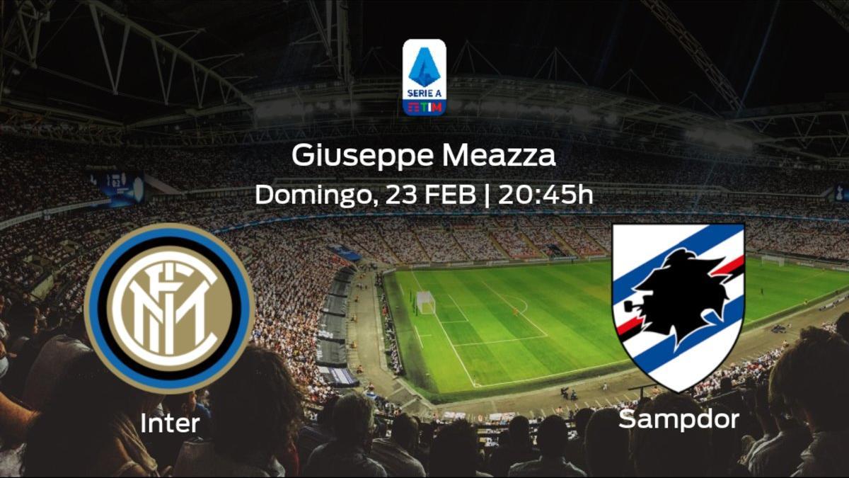 Previa del partido de la jornada 25: Inter contra Sampdoria