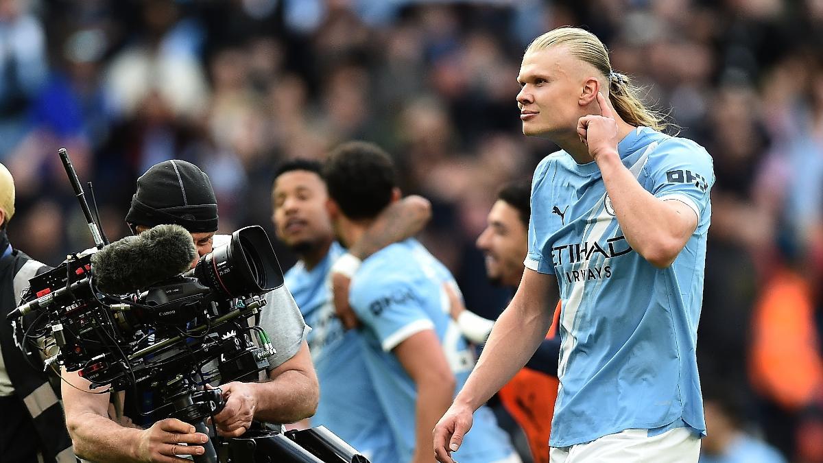 Haaland, tras ganar al Arsenal en el Etihad por 2-1