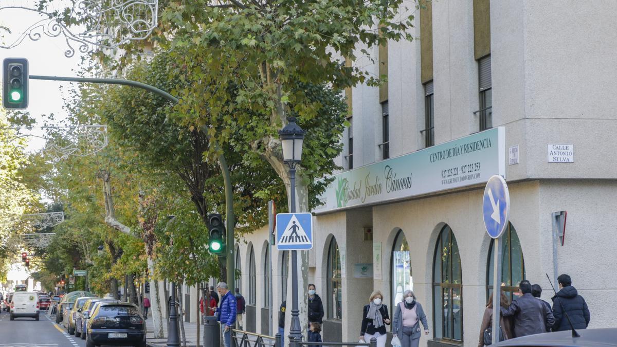 Residencia Ciudad Jardín en Cánovas. El nuevo espacio de salud mental estará en un espacio independiente del geriátrico.