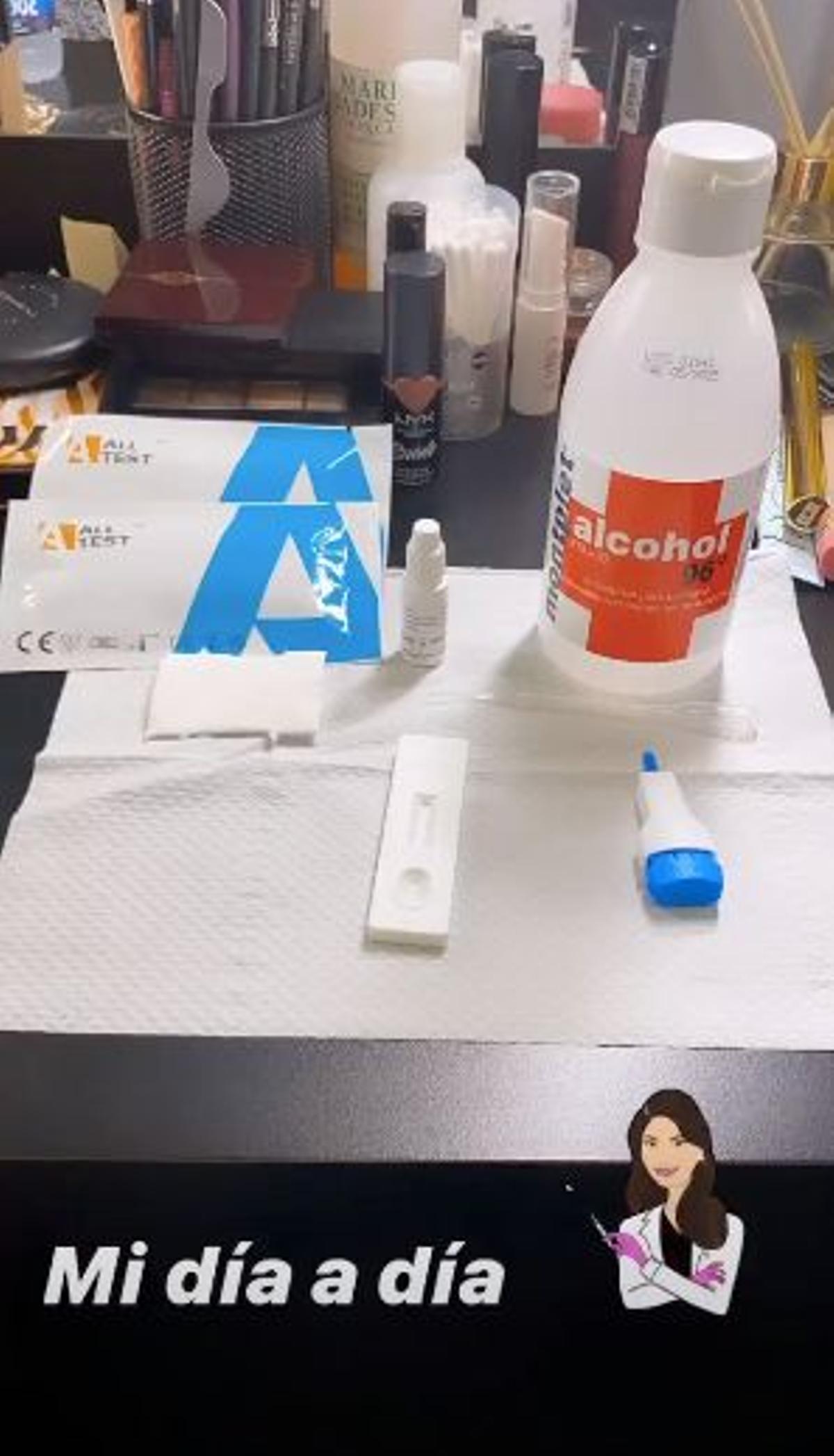 Edurne controla su salud a diario