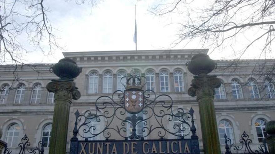Sede central de la Xunta en Santiago de Compostela.