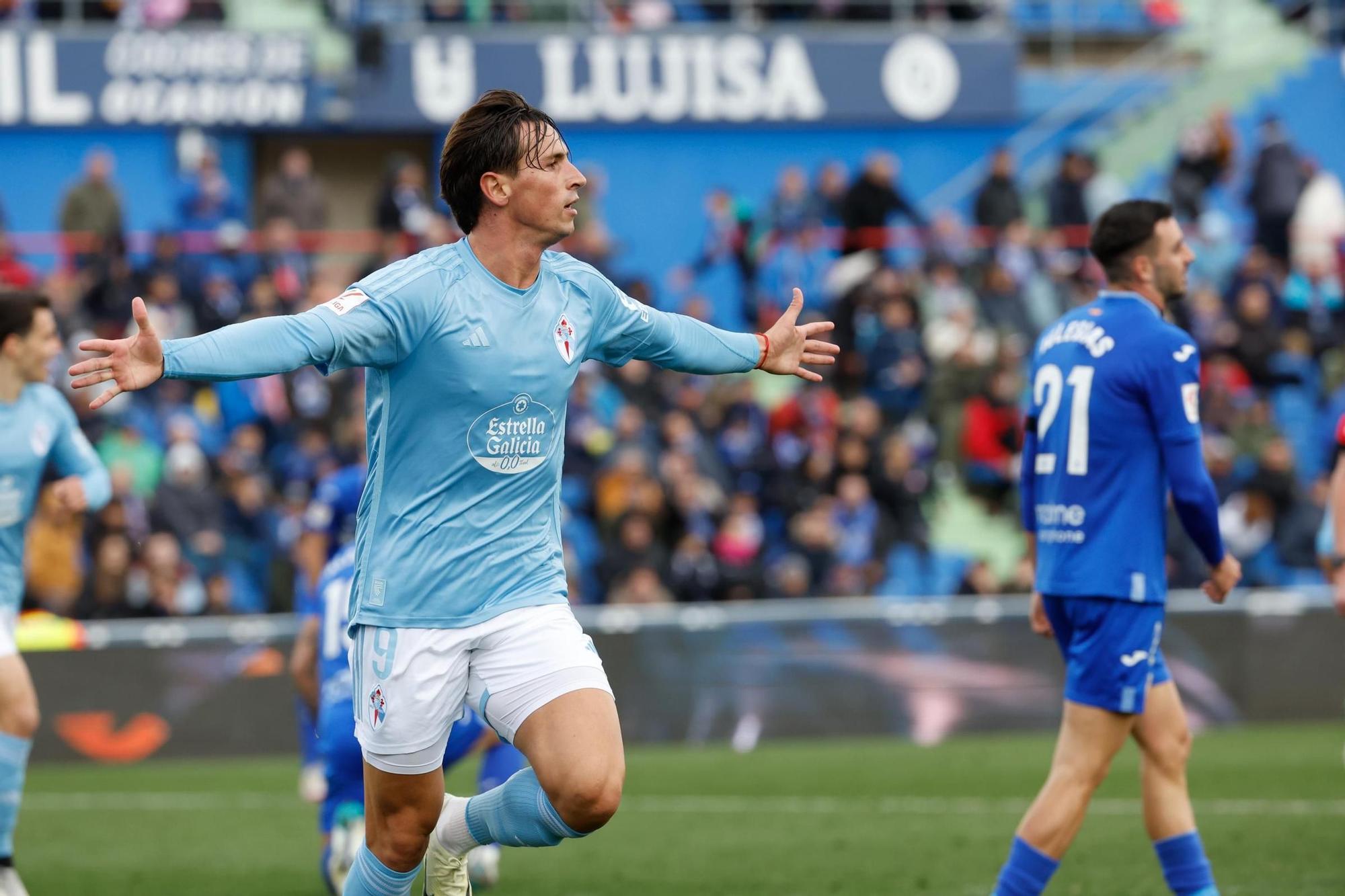 Las mejores imágenes del Getafe-Celta