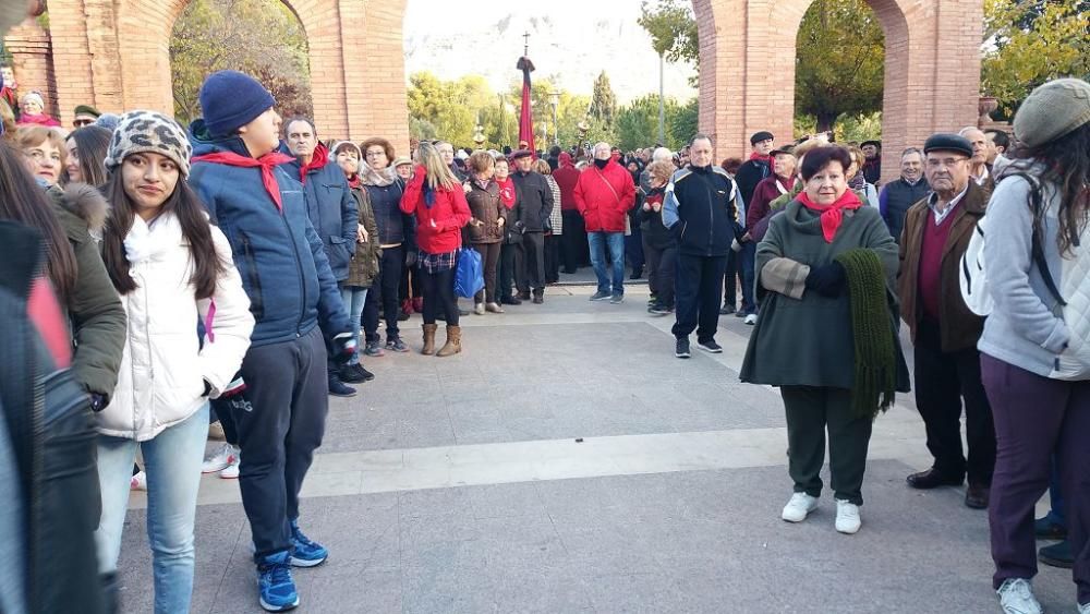 Llegada de la Santa de Totana al Rulo