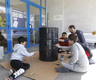 San Pedro de los Arcos recicla reutilizando