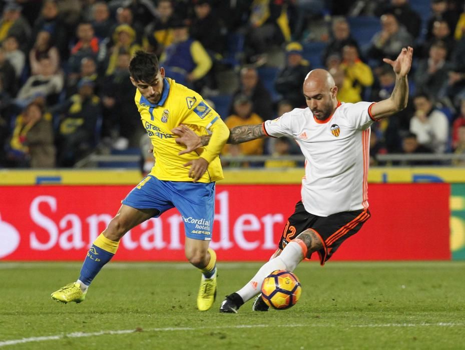 Las Palmas - Valencia: las mejores imágenes del partido