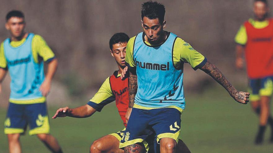 Sergio Araujo acelera su vuelta en busca del gol de Las Palmas