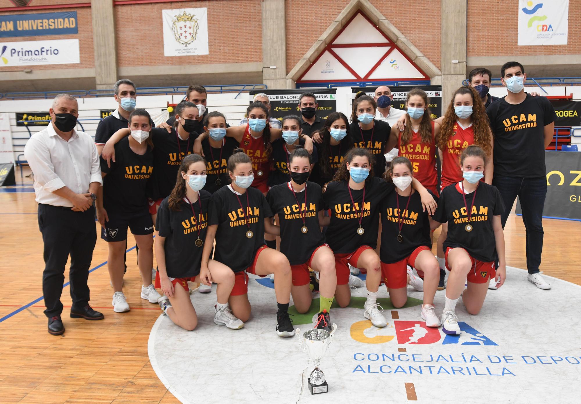 Final de baloncesto junior femenino