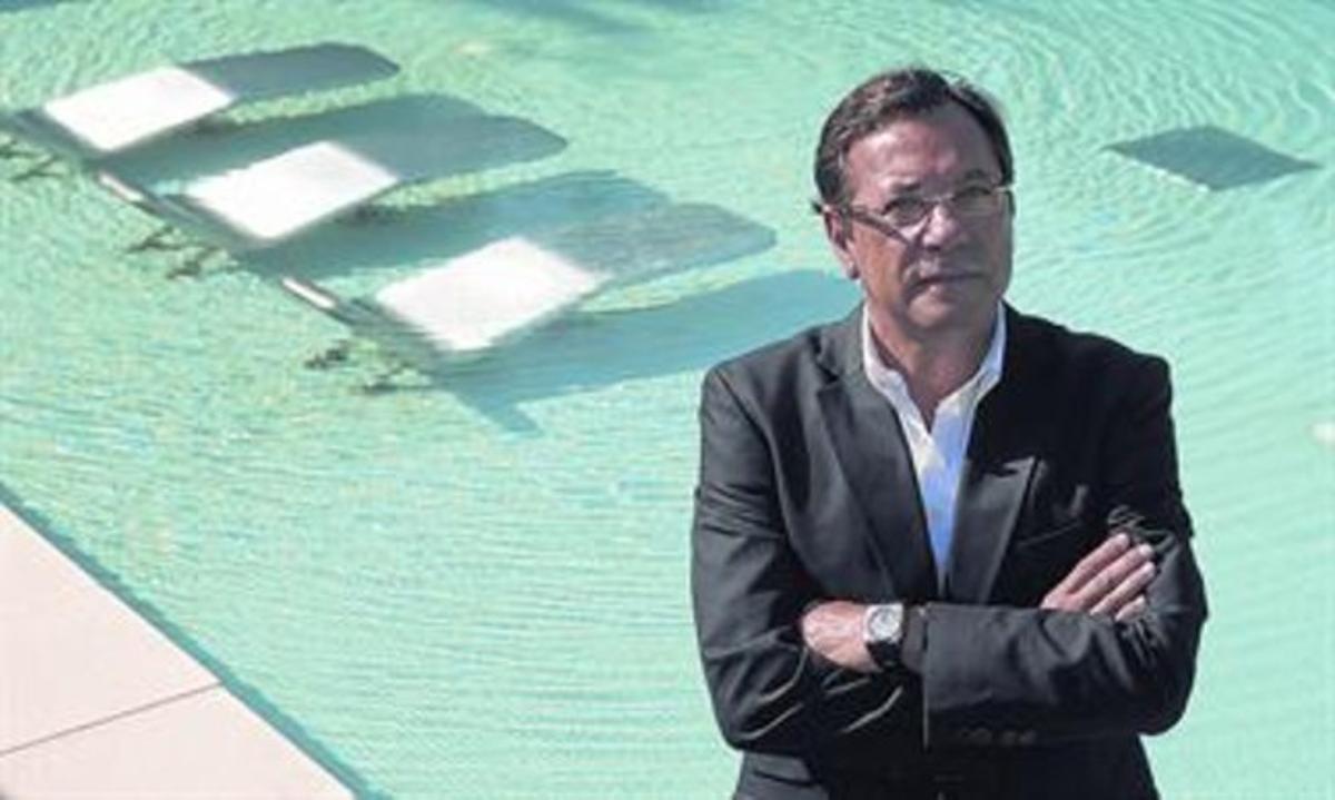 Paco Segura, a l’spa de l’hotel Rey Juan Carlos I. Paco Segura, a l’spa de l’hotel Rey Juan Carlos I.