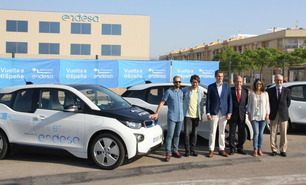 La Vuelta a España en coche eléctrico celebra su primera etapa en Mallorca