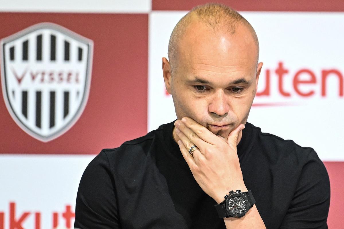 Iniesta deja el Vissel Kobe