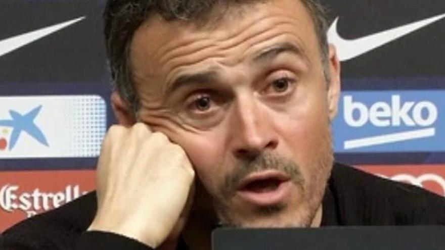 Luis Enrique: "Prefiero una final Celta-Barça"