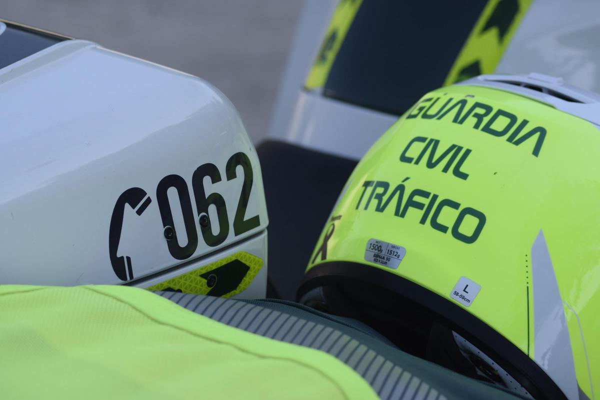 Unidad de Guardia Civil de tráfico.