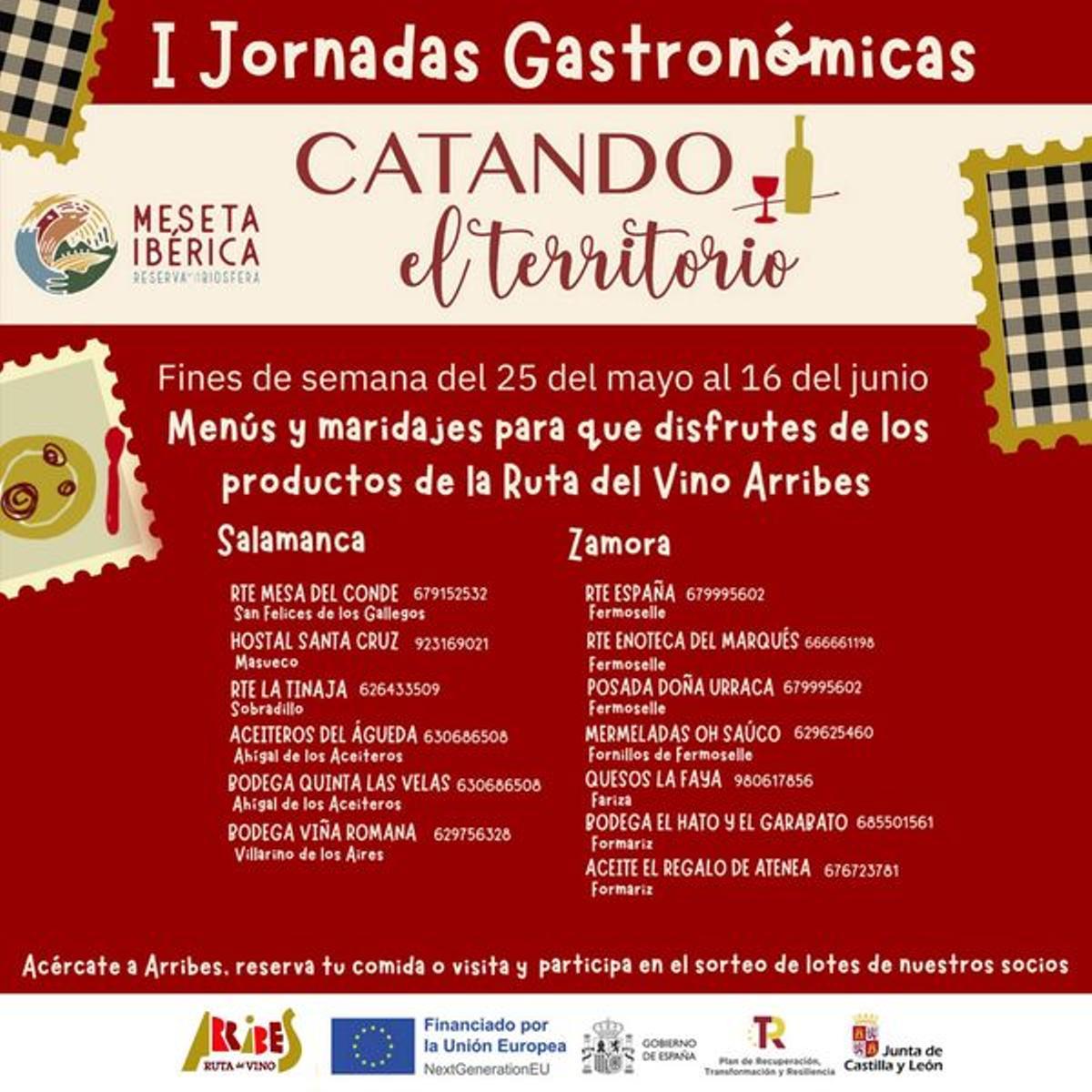 Jornadas Gastronómicas en Arribes del Duero