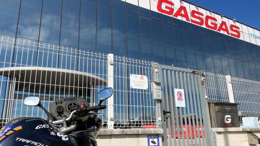 La fàbrica de Gas Gas a Girona en una imatge d&#039;arxiu